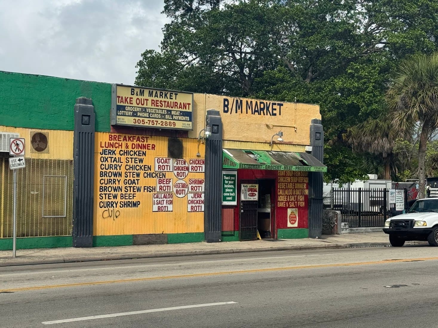 B & M Market And Roti Shop